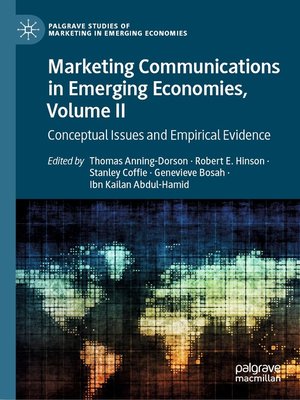 cover image of Marketing Communications in Emerging Economies, Volume II
